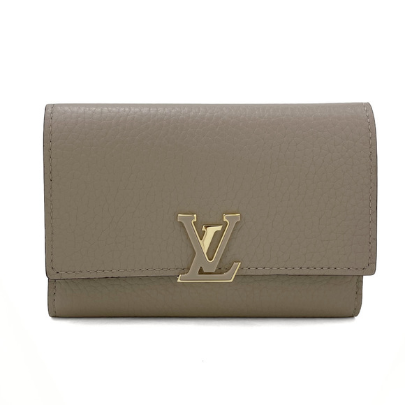 Louis Vuitton Handbags - Louis Vuitton Portefeuil Galle Tan Wallet Compact Capucines
